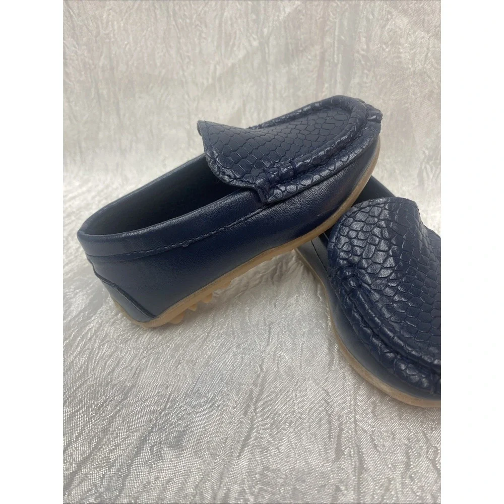 Toddler Size 3 Months No Brand  Navy Loafers